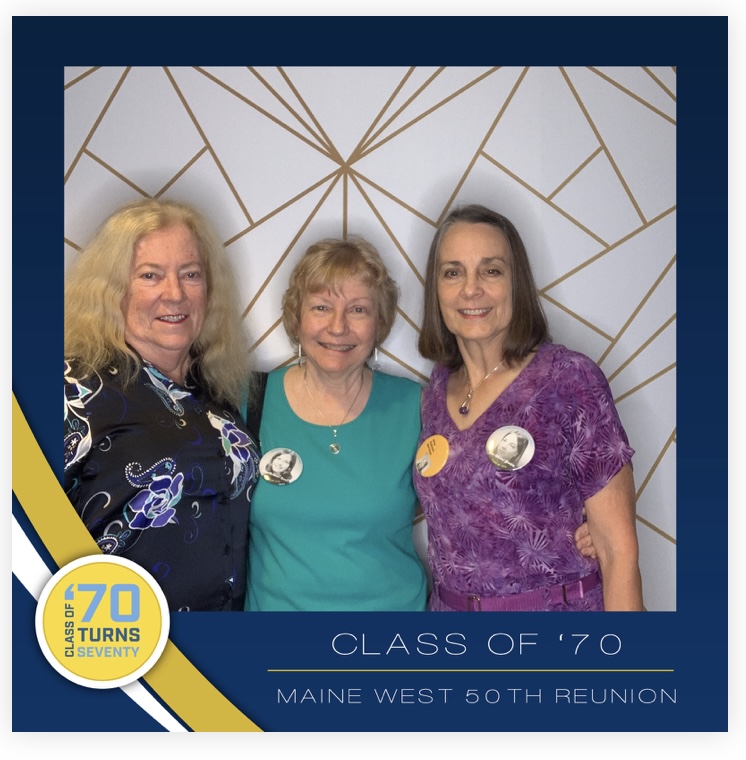 Judy Harrison, Diane Henrikson Russell and Alice Robison Berntson